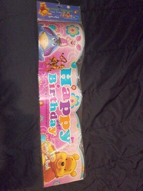 Disney Winnie the Pooh 'Happy Birthday' Banners